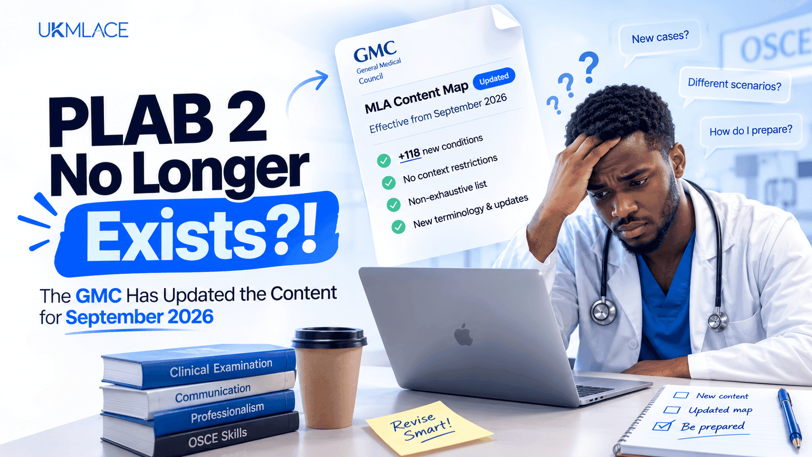 PLAB 2 No Longer Exists?! The GMC Has Updated the Content for September 2026